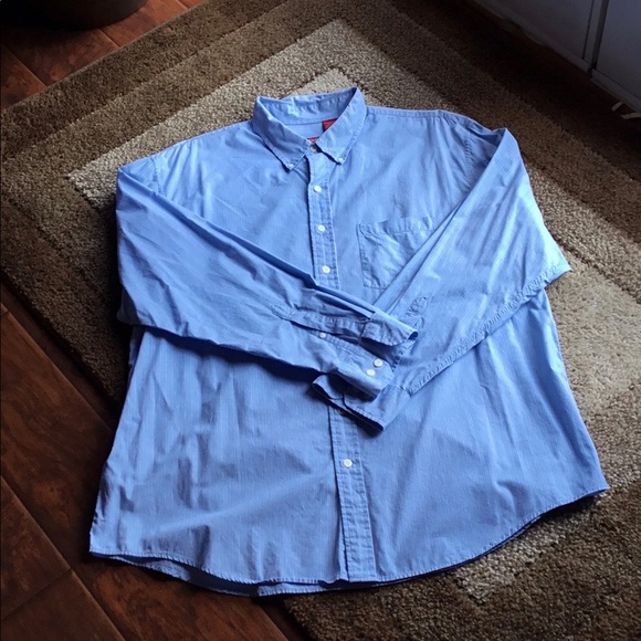 Izod Big and Tall Button Down Shirt EUC - Picture 3 of 3